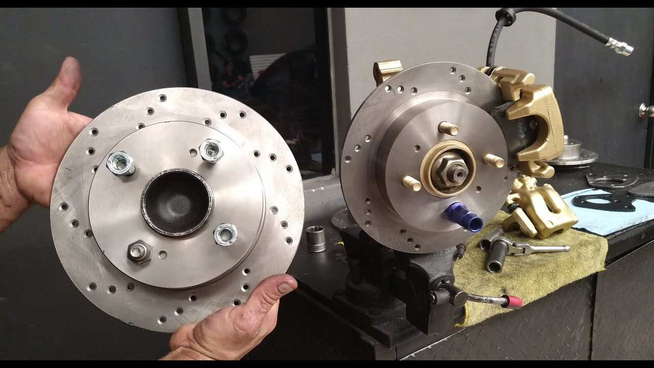 ¡Kit conversión a Frenos de Disco de Nissan Tsuru B13! YouTube