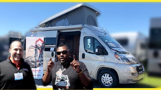 2021 Roadtrek Class B RV Camper Van Line WalkThrough Zion SRT Play & Slumber At Ocala RV Show