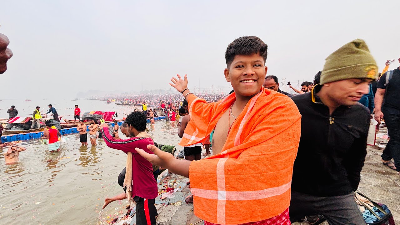 Maha kumbh Maha Shivaratri in Prayag Raj last day #viralvideo #vlog #4k #travel #mahakumbh2025 part1