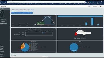 Waka Time;  Time tracking tool for your coding tasks!