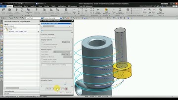 NX CAM Basic : Create Thread Mill Operation on Outside Diameter
