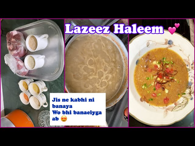 Zabardast “ Haleem” Recipe - Ami Ki Zubani !! class=