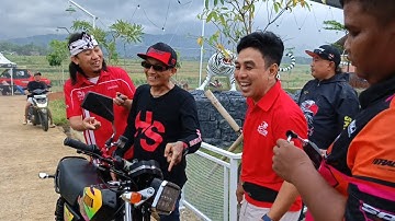 Ade Jigo DKK bawakan Motor Kades Hoho Ke Purwasaba