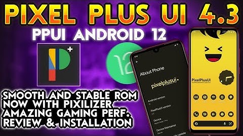 Pixel Plus UI 4.3 For Redmi Note 7 Pro | Full Installation | PPUI v4.3 Android 12 | Smooth Pixel ROM