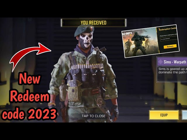 cod mobile *NEW* redeem code 2023 february, codm redeem code 2023