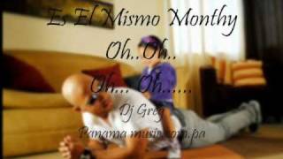 Video thumbnail of "Monthy - Amarte me hace bien (Lyrics)"