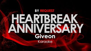 Heartbreak Anniversary - Giveon karaoke
