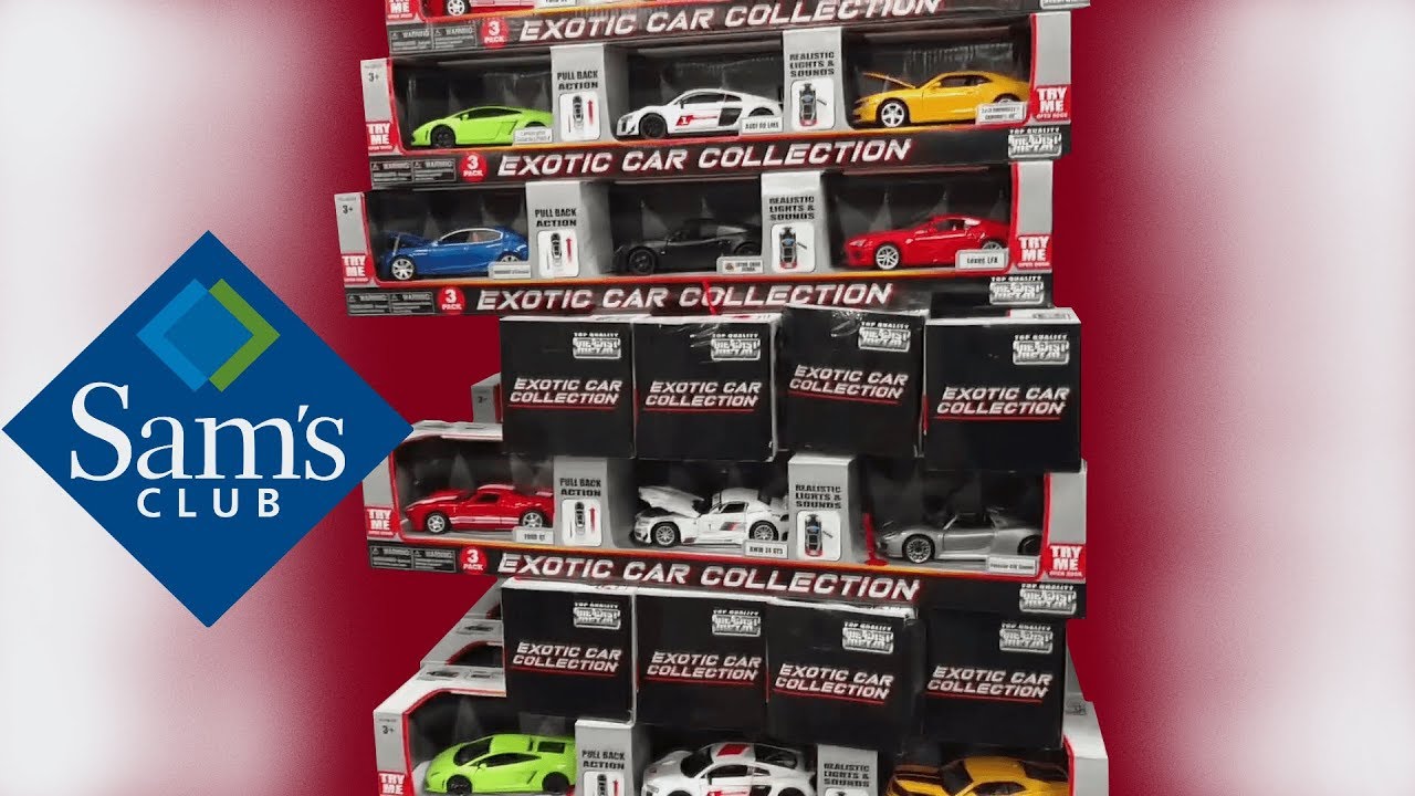 Check This Out! 1/32 Scale Exotic Diecast Model Cars At Sam's Club