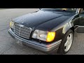 1995 w124 Mercedes E420, Engine running, and revs.