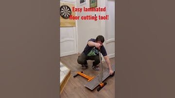 awesome tool to cut laminated floor!!