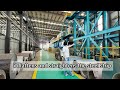 Preparation for color coating, tension leveling #buildingmaterial #processvideo