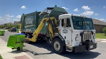 Frontier Waste Solutions: Peterbilt 520 Heil DuraPack Python Garbage Truck