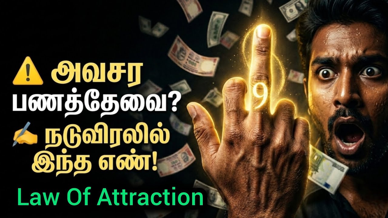 இந்த எண்ணை விரலில் எழுதியால் பணம் தானாக வருமா? உண்மையை தெரிந்துகொள்ளுங்கள்! | Law Of Attraction 