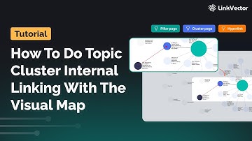 How to Do Topic Cluster Internal Linking With The Visual Map
