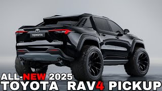 2025 Toyota Rav 4 Pickup Unveiled! - The most powerful Hybrid Pickup!