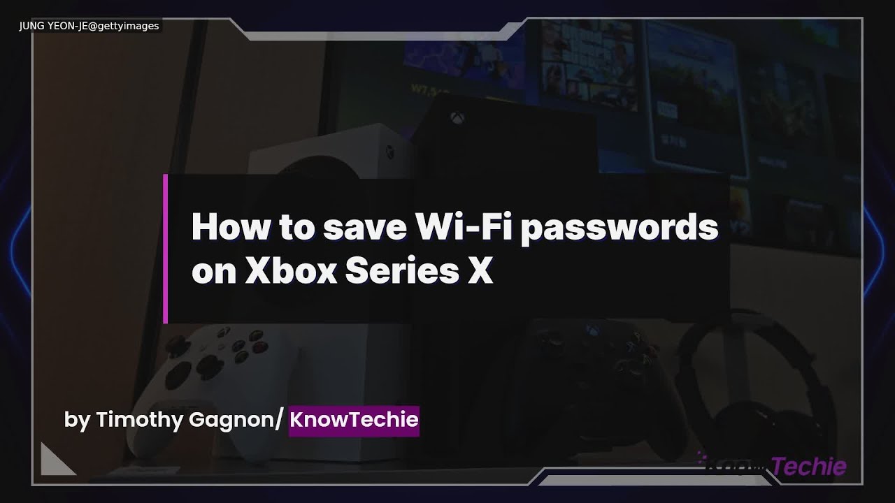 How to save Wi-Fi passwords on Xbox Series X - YouTube