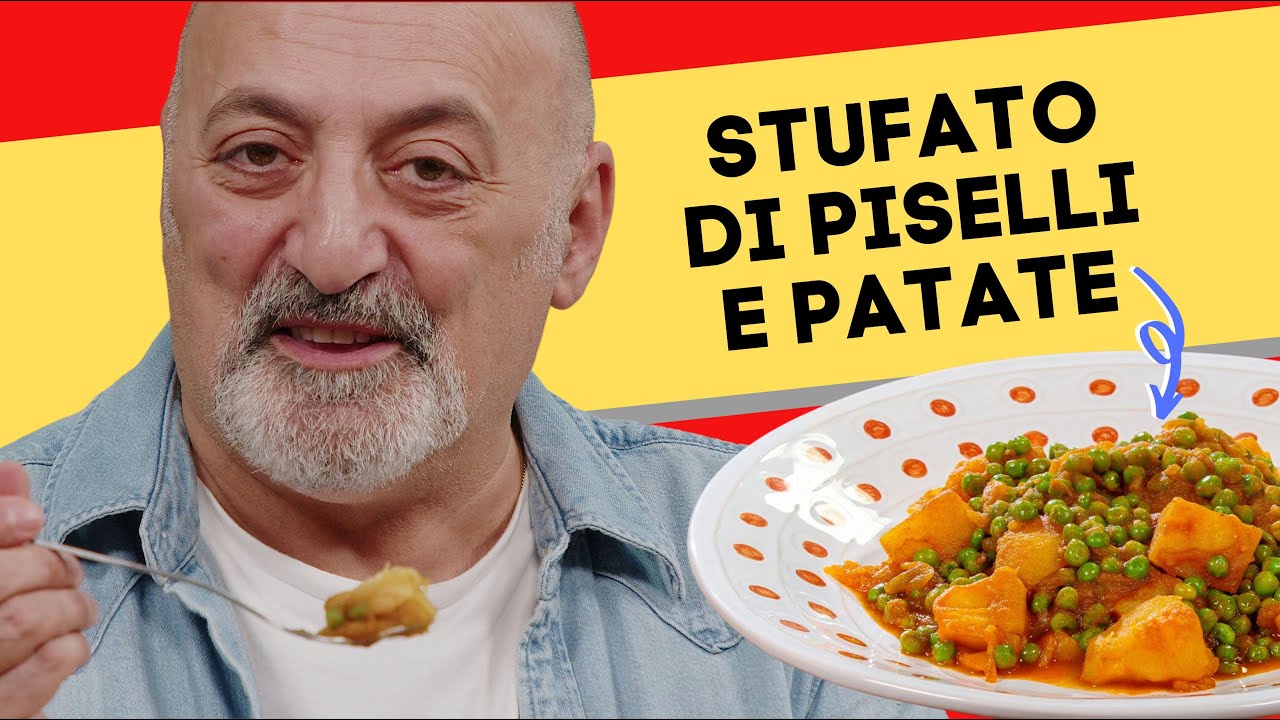 Stufato di piselli e patate