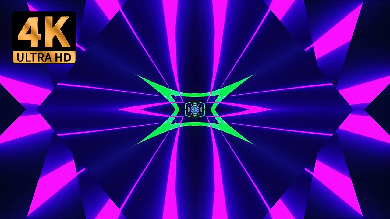 💥 Retro Party VJ Loop 🌟 4K Neon Laser Light DJ Visuals 🌟 No Copyright 💥 ...
