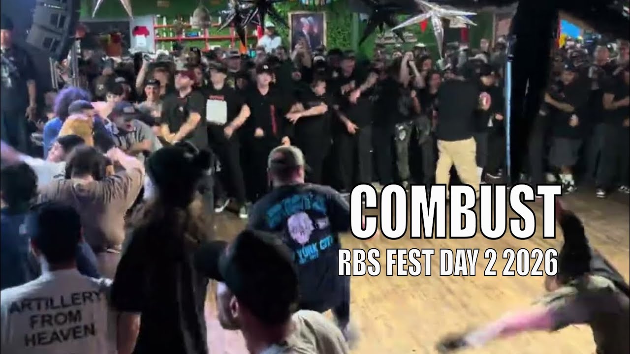 Combust Live at RBS Fest Day 2 (April 12, 2026) | New York Hardcore ...