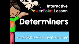 Interactive Powerpoint Determiners - Articles And Demonstratives Preview