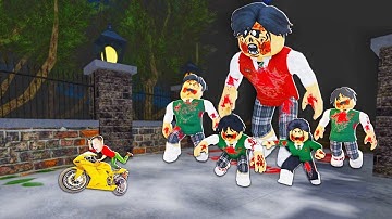 NẾU SLENDERMAN TRỐN KHỎI NGÔI TRƯỜNG XÁC SỐNG TRONG ESCAPE ALL OF US ARE DEAD | Thử Thách SlenderMan