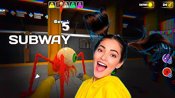HIDE IN THE BACKROOM| SUBWAY| Chapter-7|PLAYTHROUGHT GAMEPLAY ALITA TRINITY 99