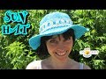 Sweet & Simple Sun Hat Crochet Pattern & Tutorial