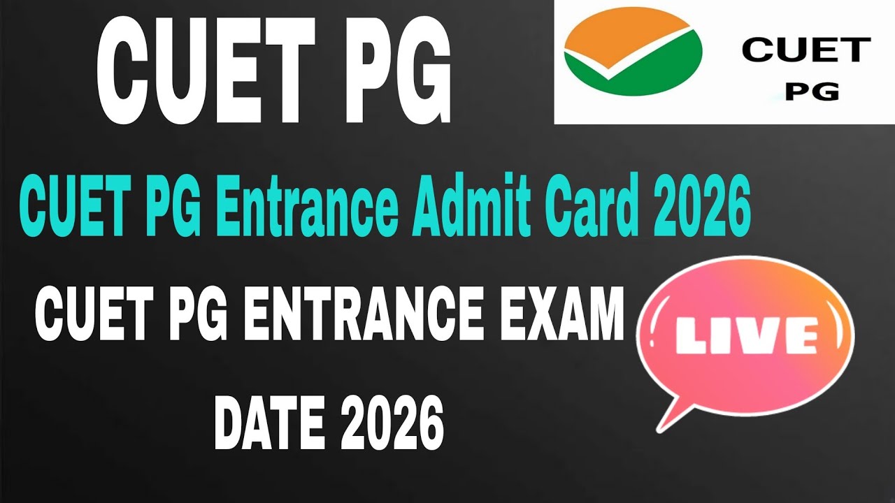 CUET PG Admit Card 2026 how to download CUET PG Admit Card 2026 step by step guide 