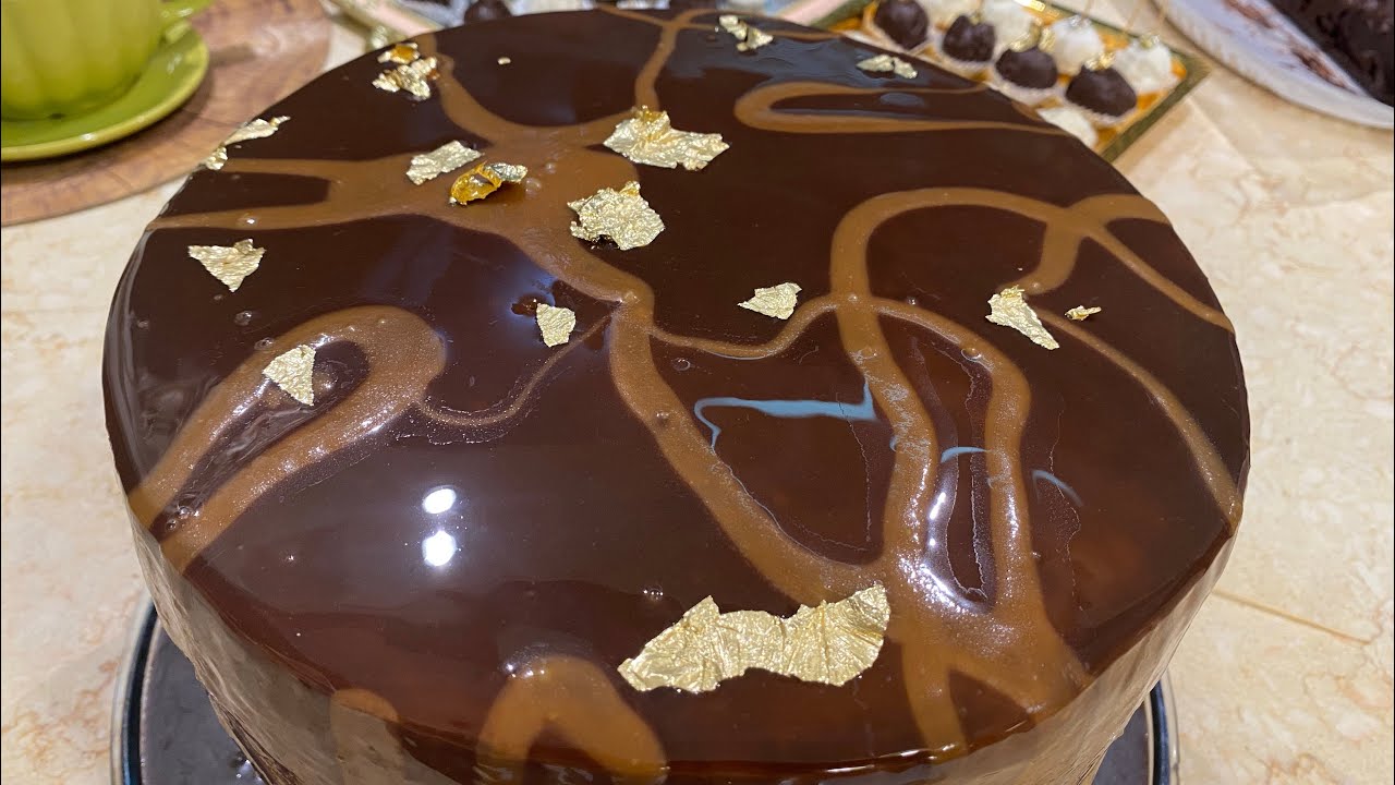 كيك الكاكاومع الكراميل طعم خيال تذوب في فمك في الفيديو (4)وصفات مفيده دلال حناوي