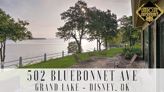 Legacy Grand Lake Estate Property  | 502 Blue Bonnet | Unique Properties of Oklahoma