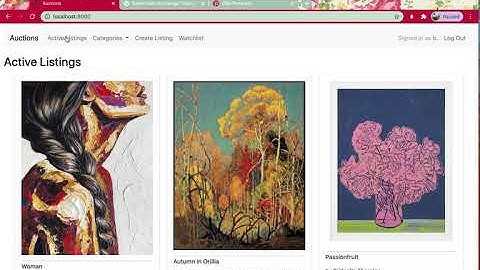 cs50-web commerce project2