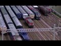 ヤードポイント通過の激しいフランジ音ギミック HO gauge flange sound gimmick