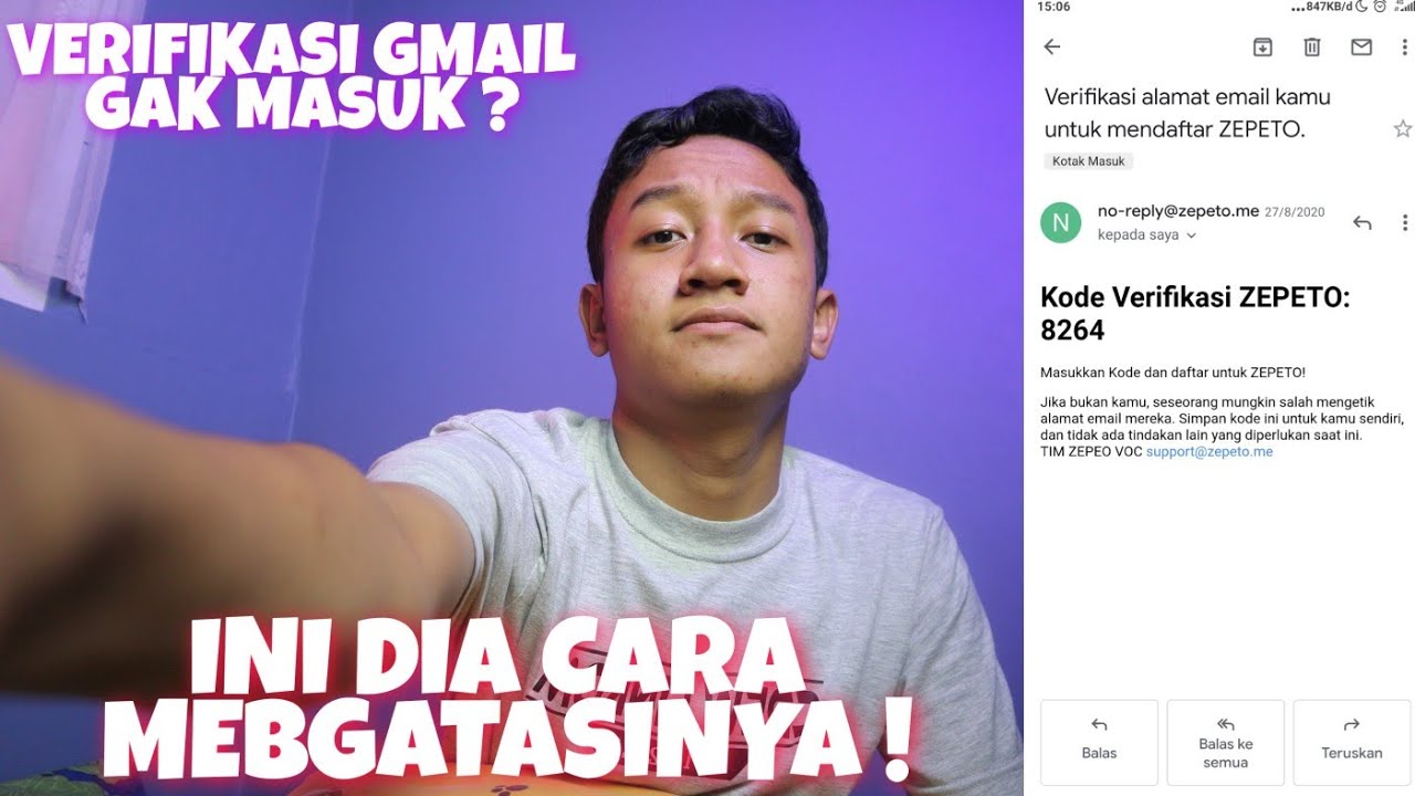 CARA MENGATASI VERIFIKASI EMAIL TIDAK MASUK
