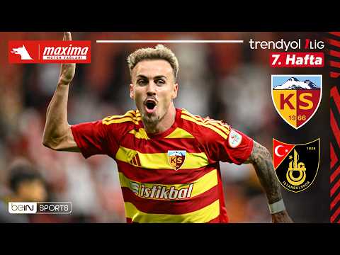 Kayserispor vs. İstanbulspor | Match HIGHLIGHTS Matchday 7 | Trendyol 1. Lig - 2026/27
