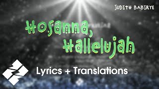 Hosanna Hallelujah (translated lyrics) by Judith Babirye - Tukuyimusa