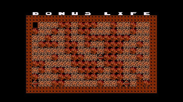 Atari Boulder Dash (Boulder Max 1). Cave 12. Bonus Life
