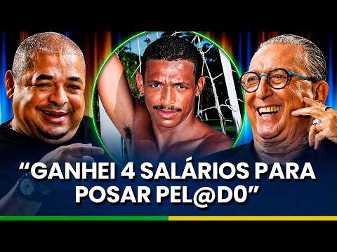 "I earned 4 salaries for posing naked" | Vampeta talks to Galvão about his time with the national...