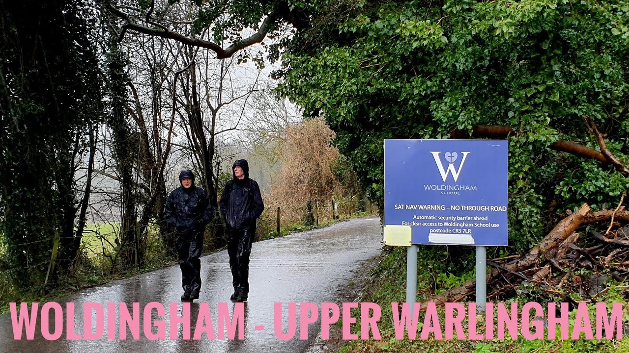 Rainy Hike in Surrey: Woldingham - Upper Warlingham (Friday Forest and Country)