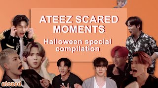 ATEEZ being scared || Mega Compilation