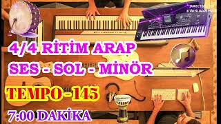 4/4 Ritim Arap Sol Minör Tempo 145