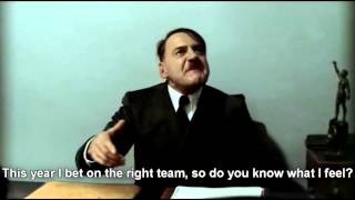 Hitler is informed The Seahawks won the Super Bowl
And surprisingly.... He isnt mad?!
Downfall (Der Untergang) by Constantin Film.
For Comedic/Parodic purposes only, No infringement intended. Hitler is informed The Seahawks won the Super Bowl