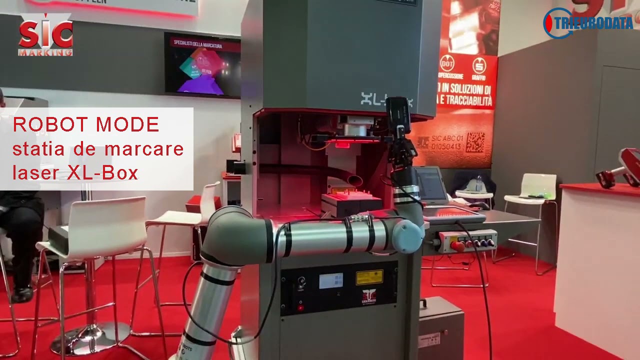MARCARE - Robot Mode - statia de marcare XL Box de la SIC Marking - YouTube