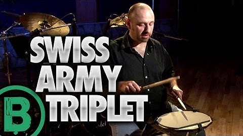 Swiss Army Triplet - Drum Rudiment Lessons