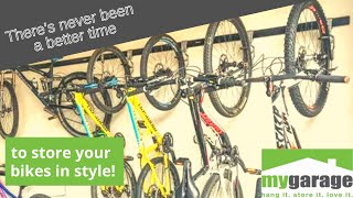 There’s never been a better time to store your bikes in style