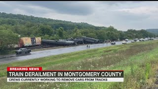 Cleanup underway after Amsterdam train derailment