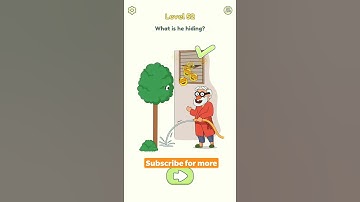 DOP 2 Answer | Gameplay Walkthrough | Level 52 What is he hiding?  #shorts