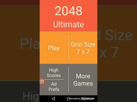 2048 Ultimate, 7X7, Challenge 300000000 pt, today 20180617, over 17000000 (Enjoy the Puzzles 1967)