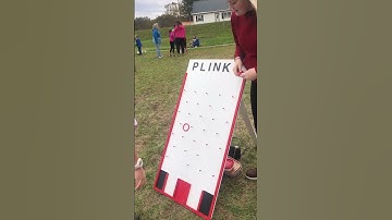 She got it! Playing Plinko Board #viral #trending #short #plinko #game #shortvideo