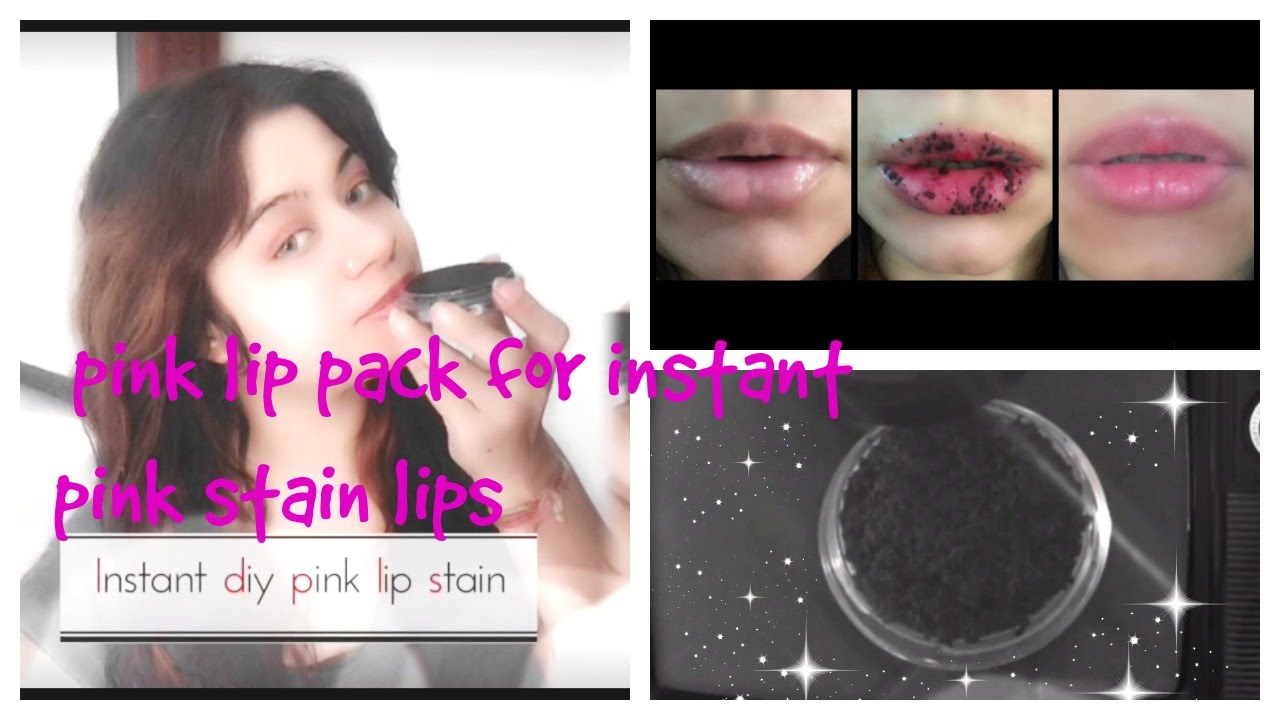 DIMPLE D'SOUZA INSTANT DIY PINK LIP STAIN FOR MALE N FEMALE. chennai