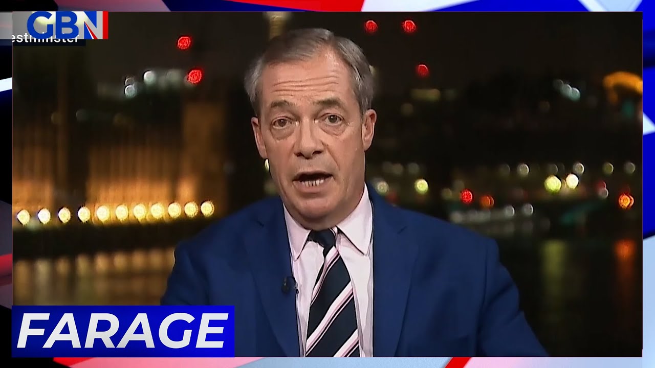 Nigel Farage gives his take on the nurses' strikes as they walk out for ...